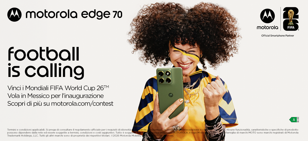 Promo: Motorola: Vinci i Mondiali World Cup 26